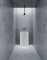 Раковина отдельностоящая ABBER Stein AS2551-H белая матовая схема 3