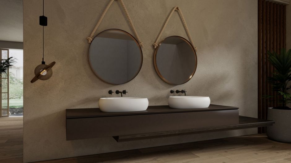 Раковина накладная ABBER Stein AS2632 белая матовая ФОТО