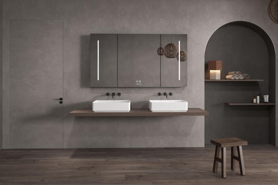 Раковина накладная ABBER Stein AS2634 белая матовая ФОТО