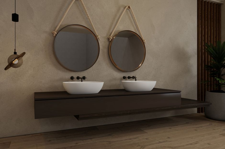 Раковина накладная ABBER Stein AS2636 белая матовая ФОТО