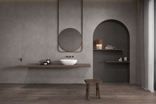 Раковина накладная ABBER Stein AS2637 белая матовая схема 4 Раковина накладная ABBER Stein AS2637 белая матовая схема 4