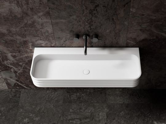 Раковина подвесная ABBER Stein AS2651-1.0 белая матовая схема 3 Раковина подвесная ABBER Stein AS2651-1.0 белая матовая схема 3