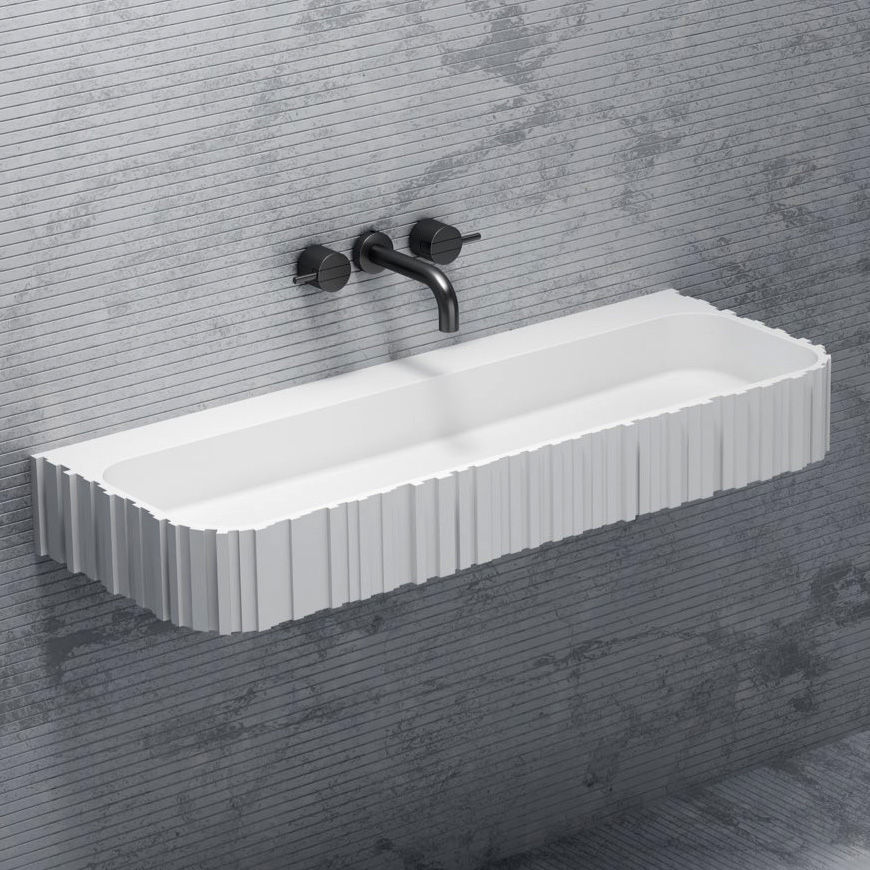 Изображение Раковина подвесная ABBER Stein AS2652-0.8 белая матовая