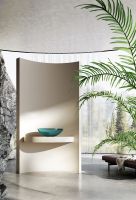 Раковина накладная прозрачная ABBER Kristall AT2802Aquamarin бирюзовая схема 4