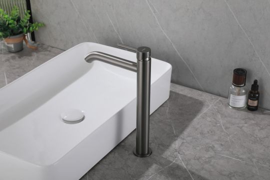 Смеситель ABBER Wasser Kreis AF8111NG для накладной раковины, никель схема 3