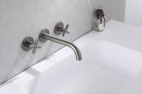 Смеситель ABBER Wasser Kreis AF81121NG для раковины скрытого монтажа, никель схема 3