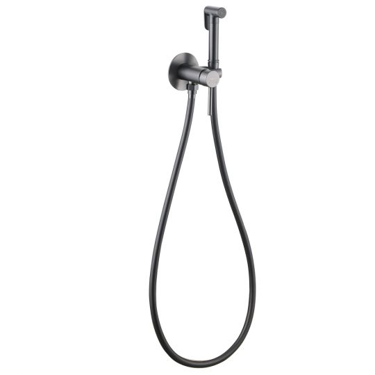 Смеситель ABBER Wasser Kreis AF8125NG с гигиеническим душем, никель схема 3