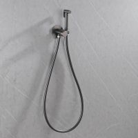 Смеситель ABBER Wasser Kreis AF8125NG с гигиеническим душем, никель схема 4