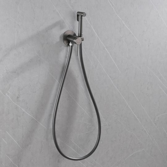 Смеситель ABBER Wasser Kreis AF8125NG с гигиеническим душем, никель схема 4