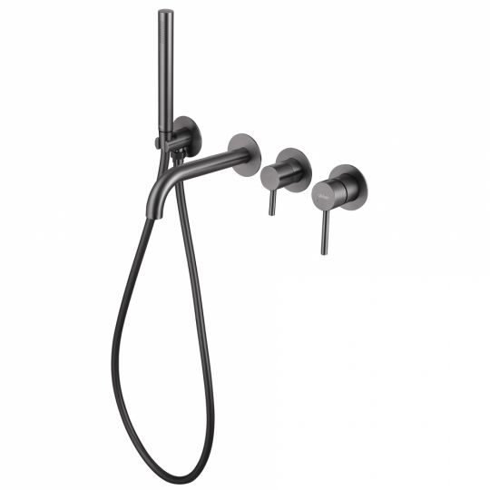 Смеситель ABBER Wasser Kreis AF8130NG для ванны скрытого монтажа, никель схема 3