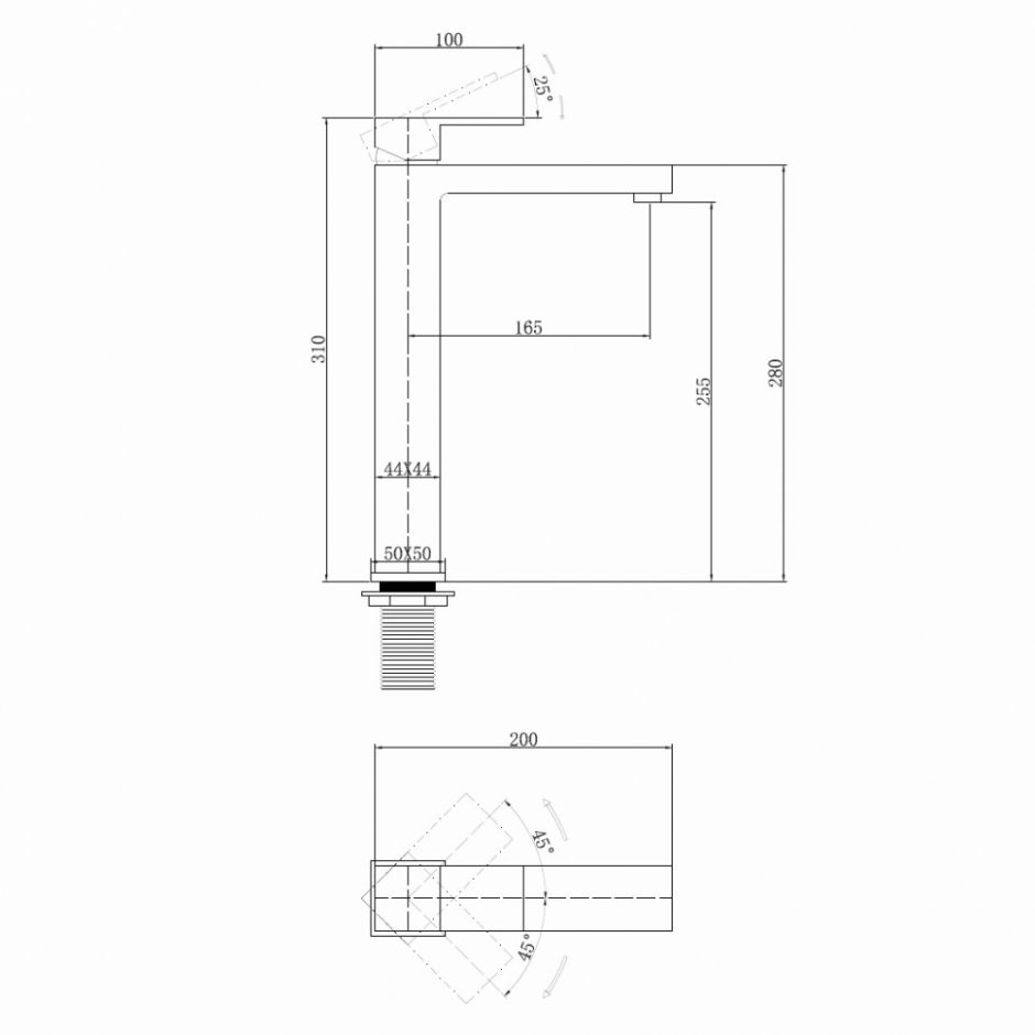 Смеситель ABBER Daheim AF8211SP для раковины, сатин ФОТО