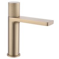 Смеситель ABBER Rund AF8710G для раковины, золото матовое схема 1