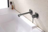 Смеситель ABBER Emotion AF8812NG для раковины скрытого монтажа, никель схема 3 Смеситель ABBER Emotion AF8812NG для раковины скрытого монтажа, никель схема 3