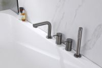 Смеситель ABBER Emotion AF8813NG на борт ванны, никель схема 3