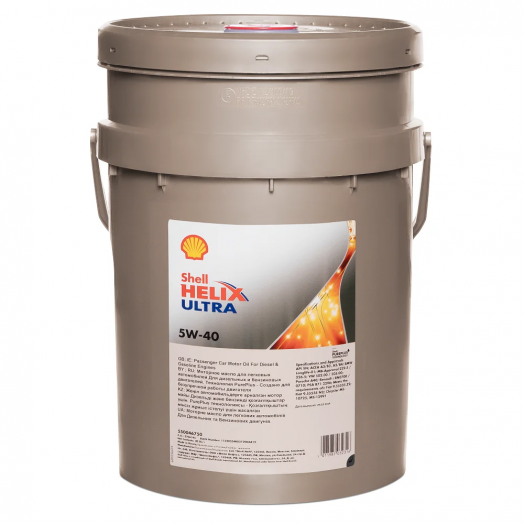Shell Helix Ultra 5W-40, 20л