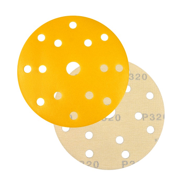 Betacord Yellow Diamond P320 Круг шлифовальный бумажный 15 отв. D150мм., в упаковке 100шт.