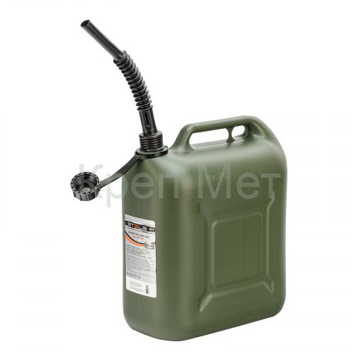 Канистра для ГСМ вертикальная 20 л, пластиковая, усиленная Stels