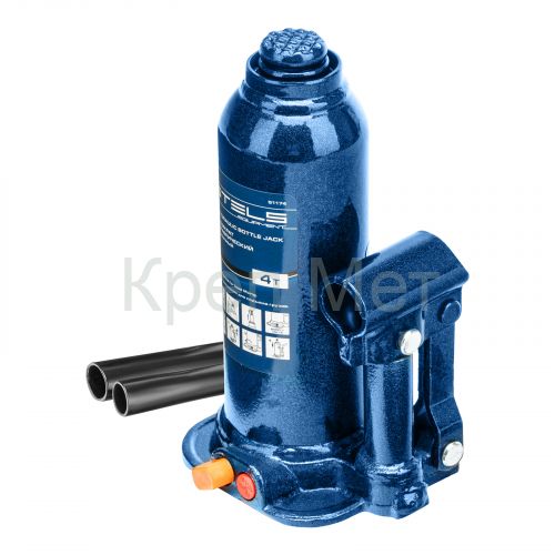 Домкрат гидравлический бутылочный, 4 т, h подъема 188-363 мм, в пластиковом кейсе Stels