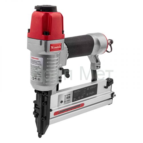 Нейлер-степлер пневматический 2 в 1, с регулировкой глубины забивания, гвозди 18GA, скобы 18GA Matrix