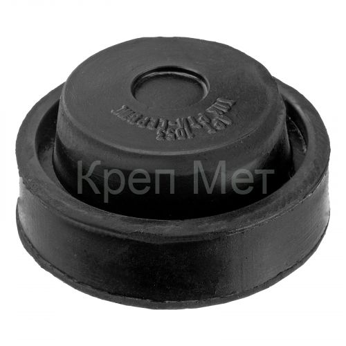 Резиновая опора для подкатного домкрата универсальная, D 72 мм, D 50, H 35 мм Matrix