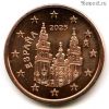 Испания 5 евроцентов 2025