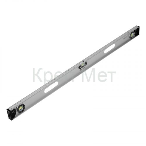 Уровень алюминиевый "Рельс", 1000 мм, 3 глазка (1 поворотный) Matrix