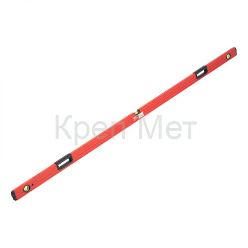 Уровень алюминиевый, 2000 мм, фрезерованный, 3 глазка, две эргономичные ручки Matrix