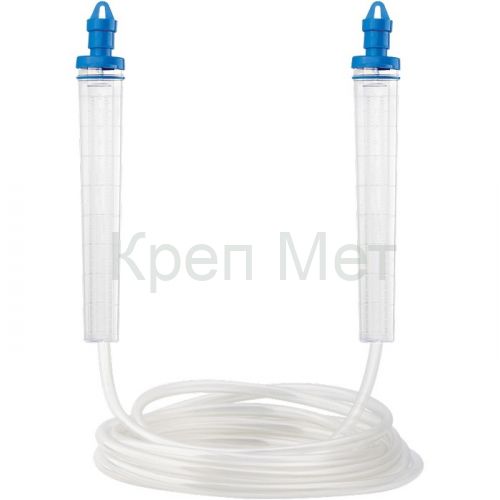 Гидроуровень, удлиненная колба, рельефная градуировка, 7м Барс