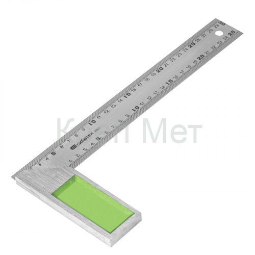 Угольник, 300 мм, металлический Сибртех