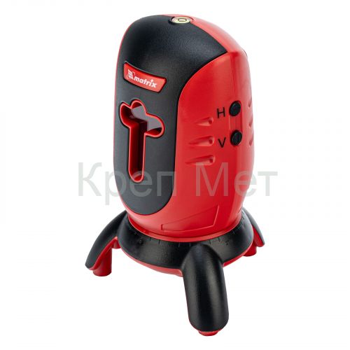 Лазерный уровень ML01T, дальность 10 м, точность ± 0,5 мм, / 1 м, длина волны 650 нм, проекция 1 вертикальная 1 горизонтальная плоскость, резьба под штатив 5/8" Matrix