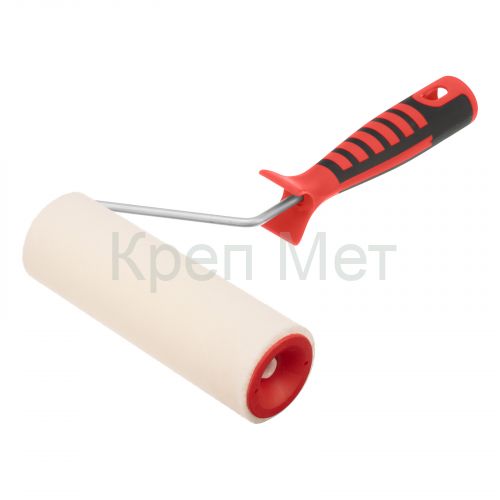 Валик "Велюр" с двухкомпонентной ручкой, 180 мм, ворс 4 мм, D 48 мм, D ручки 6 мм, шерсть Matrix