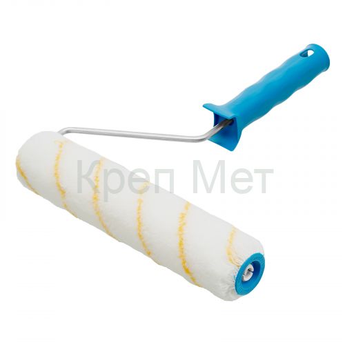 Валик для внутренних работ синтетический, 250 мм, ворс 12 мм, D 36 мм, D ручки 6 мм, полиакрил Matrix