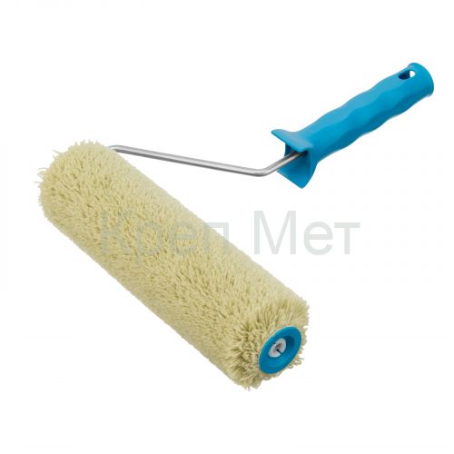 Валик для фасадных работ синтетический, 250 мм, ворс 18 мм, D 36 мм, D ручки 6 мм, полиакрил Matrix