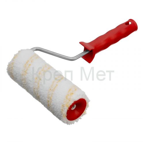 Валик "Микрофибра", 180 мм, ворс 12 мм, D 48 мм, D ручки 8 мм, полиэстер Matrix