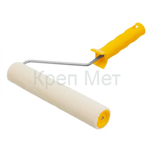 Валик "Лаки", 250 мм, ворс 5 мм, D - 36 мм, D ручки - 6 мм, велюр Сибртех