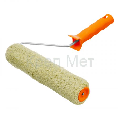 Валик "Фасадные работы", 250 мм, ворс 18 мм, D 36 мм, D ручки - 6 мм, полиакрил, полиэстер Сибртех