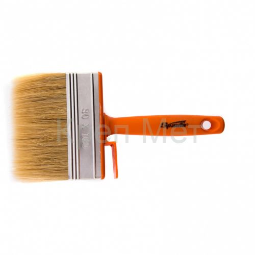 Кисть-ракля, 30 х 100 мм, натуральная щетина, пластмассовый корпус, пластмассовая ручка Sparta