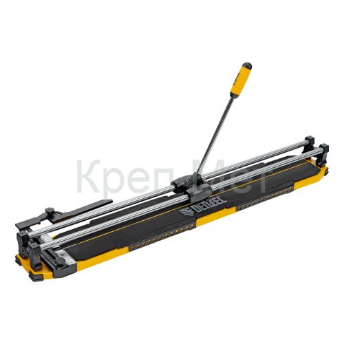 Плиткорез 1000х14мм, цельнометал. напр., каретка на подш., стальная станина, рукоятка-пенал Denzel