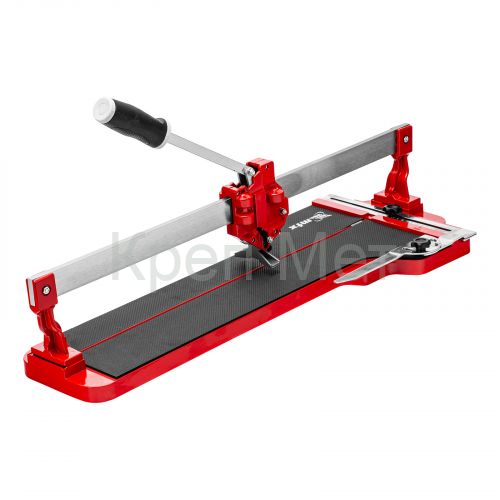 Плиткорез ручной монорельсовый 600 х 14 мм, ходовая каретка,9/4 рег. подшипников, литая станина// MTX