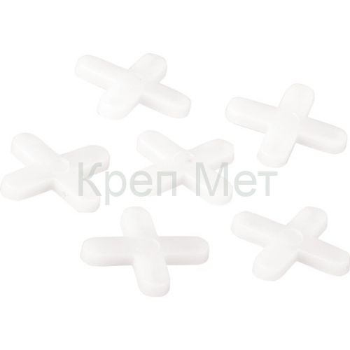Крестики, 5 мм, для кладки плитки, 60 шт Сибртех