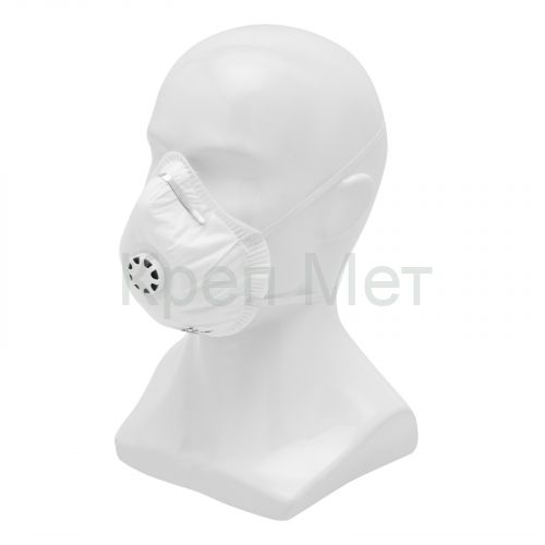 Полумаска фильтрующая формованная, модель "Исток", с клапаном выдоха, FFP2 NR