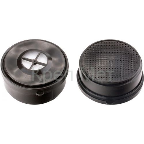 Фильтр комбинированный к полумаске изолирующей ИСТОК 300/400, марка А1Р1, 2 шт Сибртех