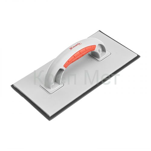 Терка пластмассовая, резиновое покрытие 4 мм, 270 x 130 мм, двухкомпонентная ручка Matrix