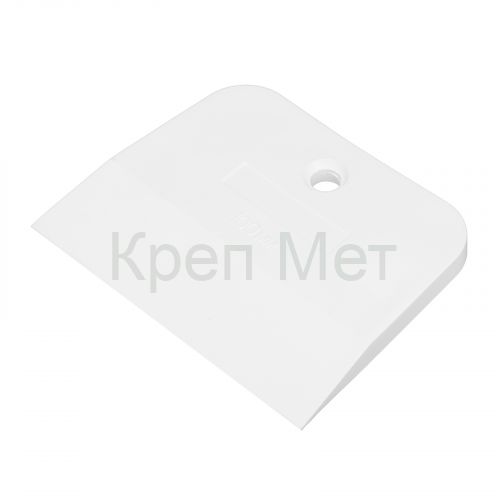 Шпатель, белая резина, 100 мм Сибртех