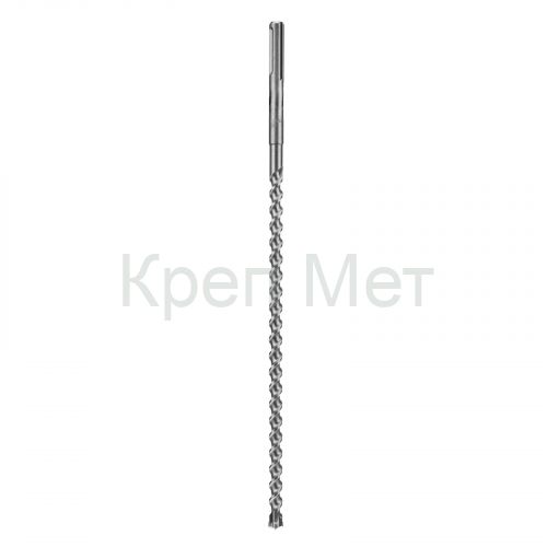 Бур по бетону, 18 х 600 мм, SDS Max c крестовой пластиной Matrix