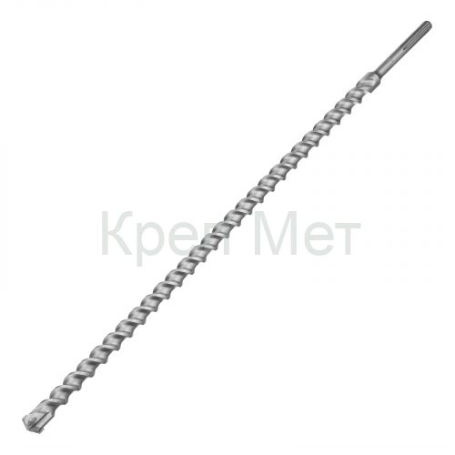 Бур по бетону, 35 х 1000 мм, SDS Max c крестовой пластиной Matrix