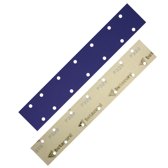 Betacord Charoit P320 Абразивная полоска на латексной бумаге 70х420мм., в упаковке 100шт.