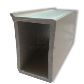 Брус 45 ПВХ (45х30х3) 3м