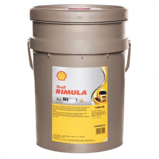Shell Rimula R6 MS 10W-40, 20л
