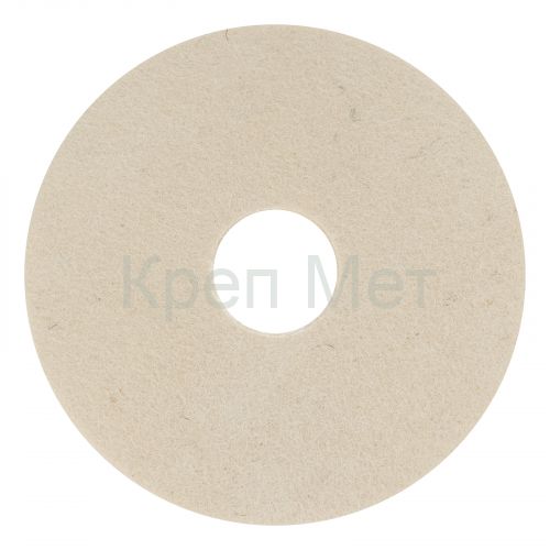 Круг полировальный из натурального войлока, 125 х 20 х 32 мм Matrix